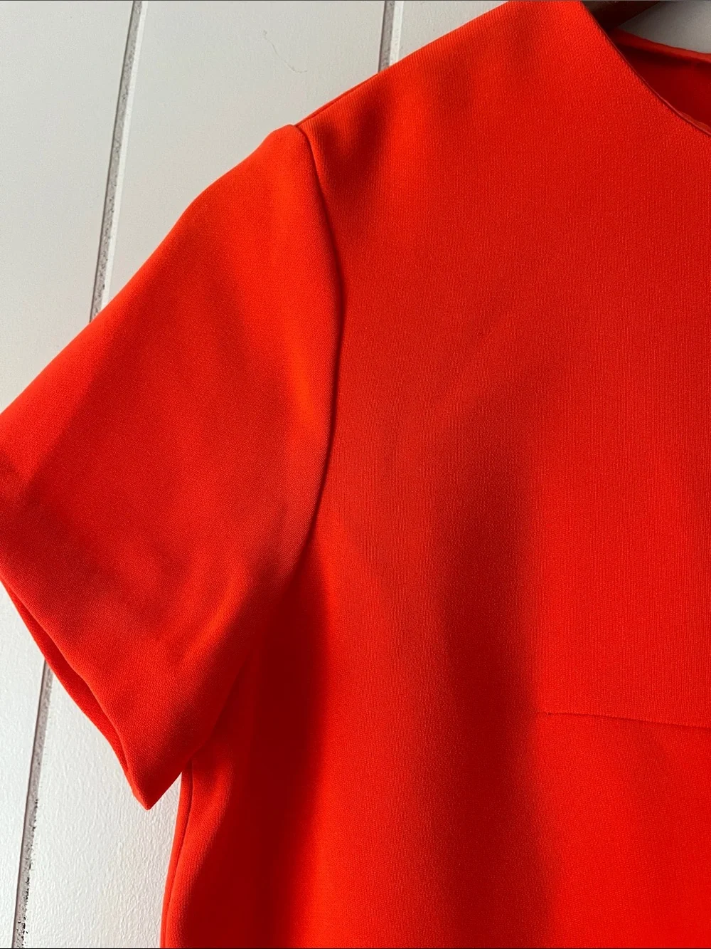 J. Crew Bright Orange Short-Sleeve Top